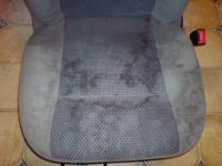 fotel przed praniem